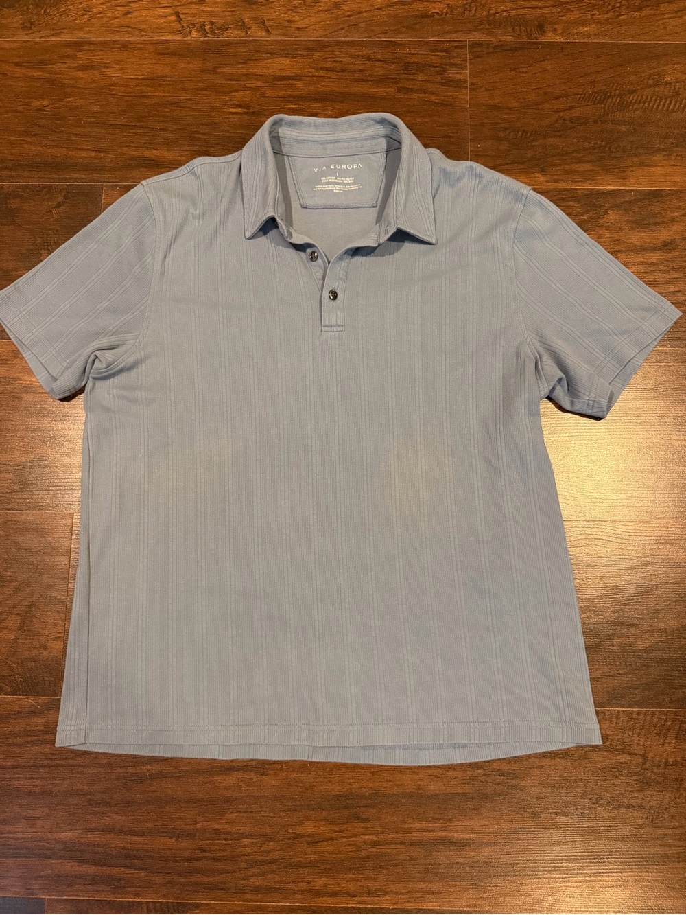 Via Europa Short-Sleeve Polo Shirt